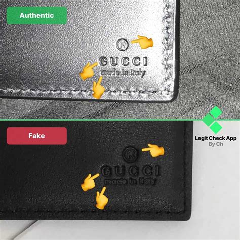 how to check if a gucci wallet is real|how to authenticate gucci wallet.